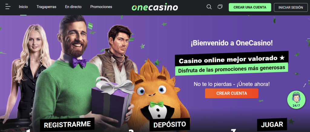 diseño del sitio del casino