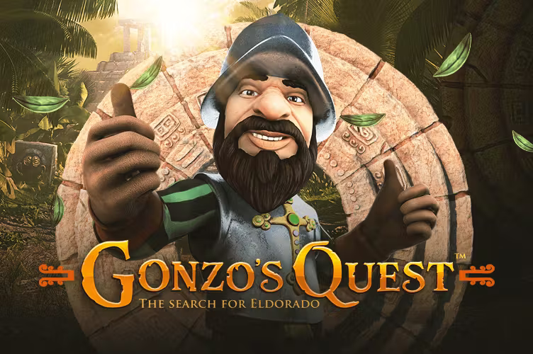 Juego de tragamonedas de casino Gonzo's Quest de Netent