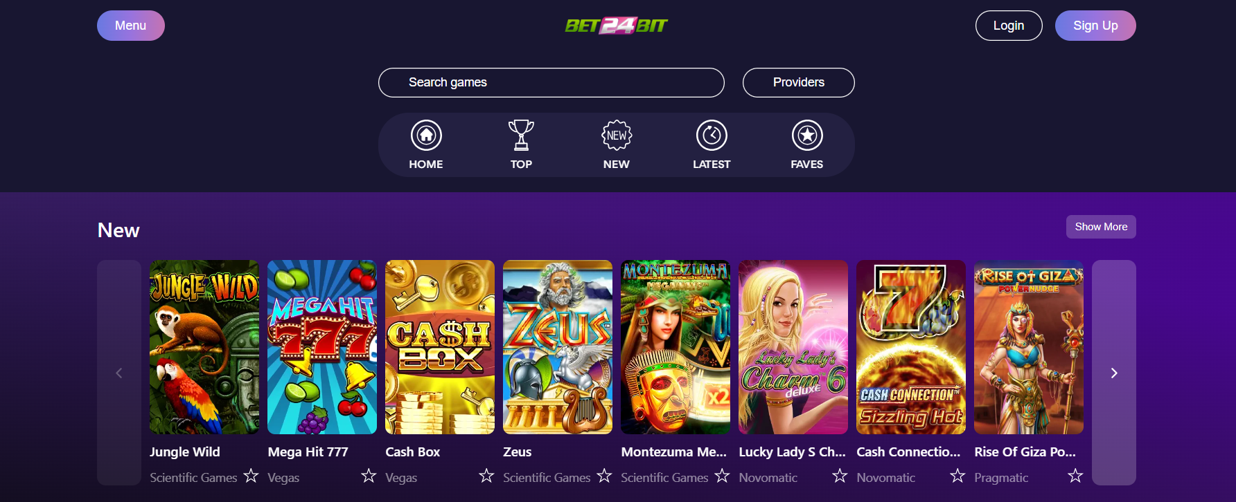 Casino en línea bet24bit