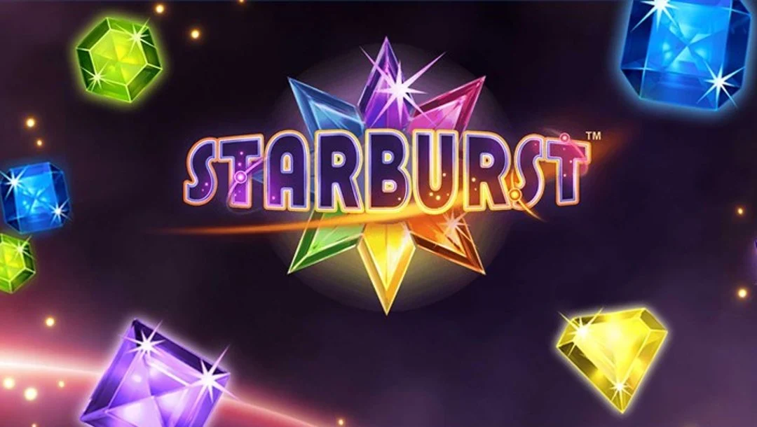 Juego de tragamonedas de casino Starburst de Netent