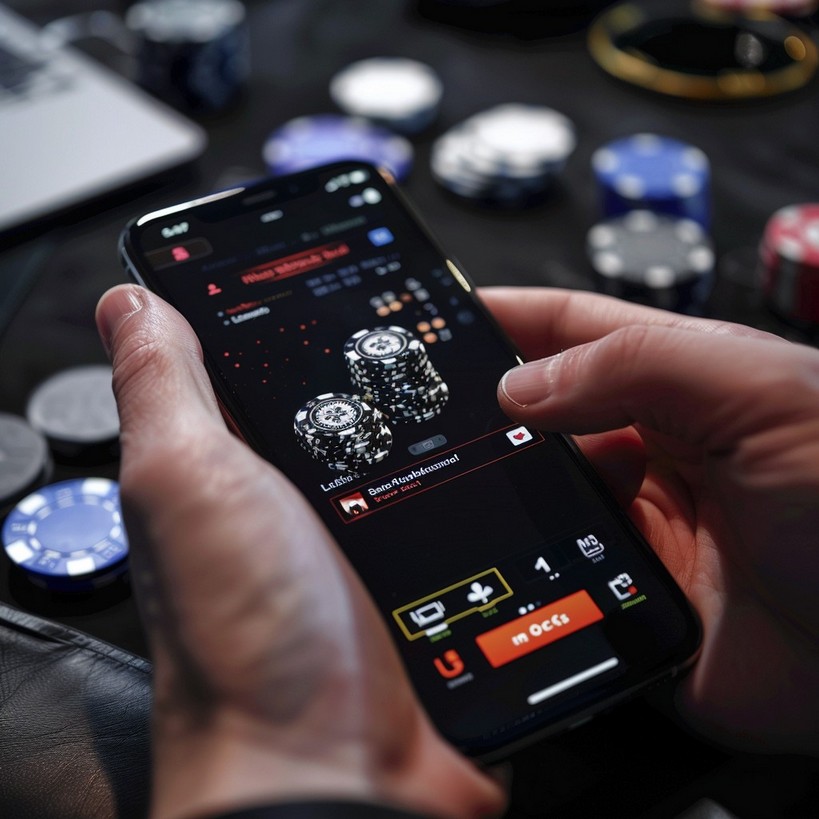 Smartphone gambling online