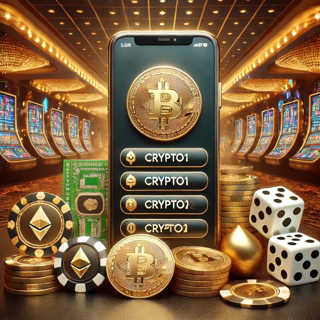 Crypto Wallet. Сasino with cryptocurrencies