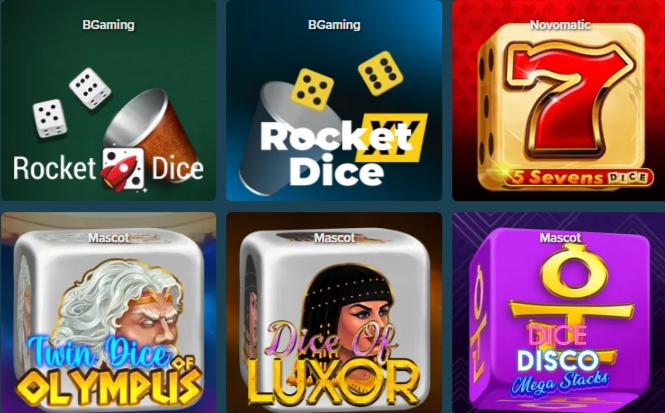 Dice Games MyChance Casino