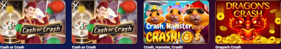 Play Regal Casino crash games