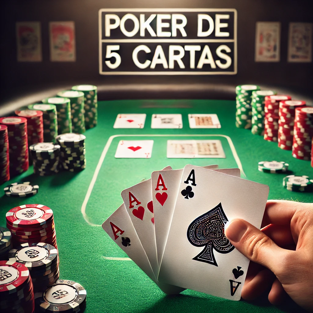 Reglas poker tradicional 5 cartas