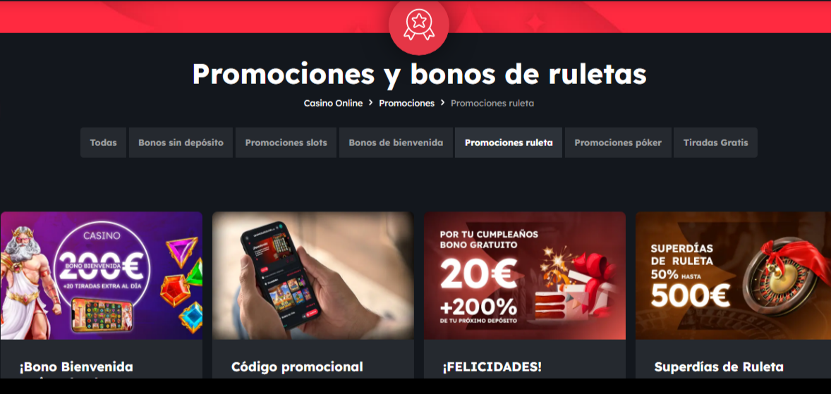 Casino Barcelona Promociones y bonos de ruletas