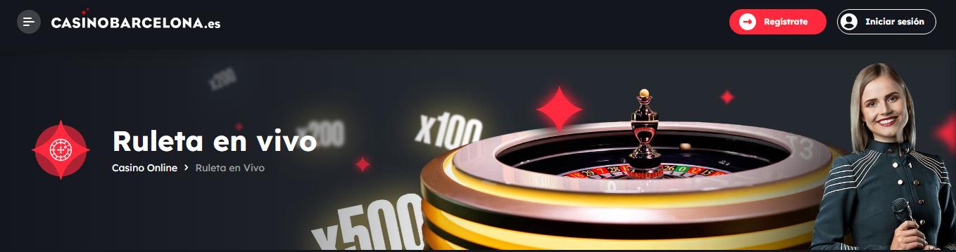 Ruleta en vivo Casino Barcelona