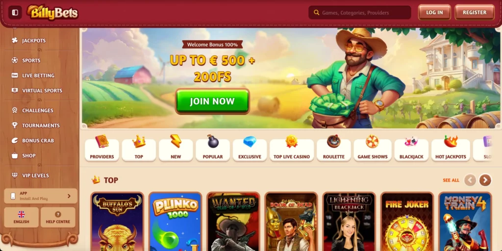 Billybets casino