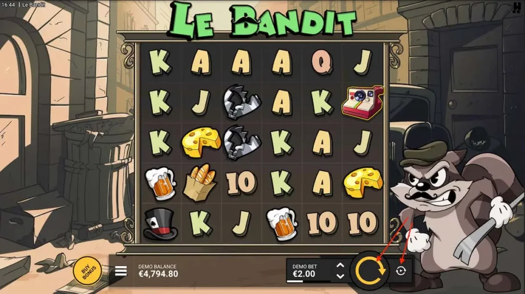 Le Bandit juego
