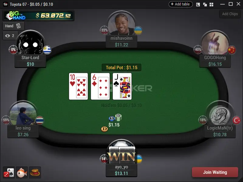 Poker online game