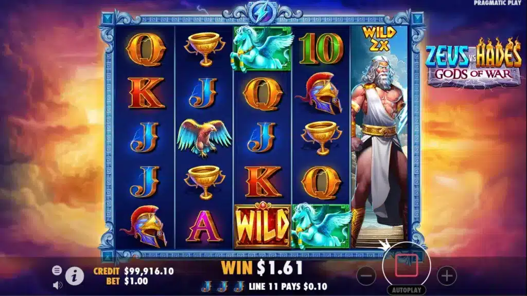 Zeus vs Hades: Gods of War game