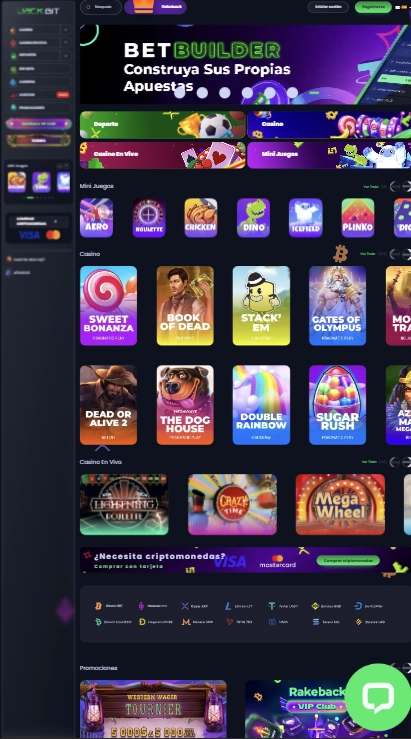 Aplicación móvil JackBit