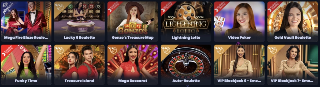 JackBit Casino en vivo