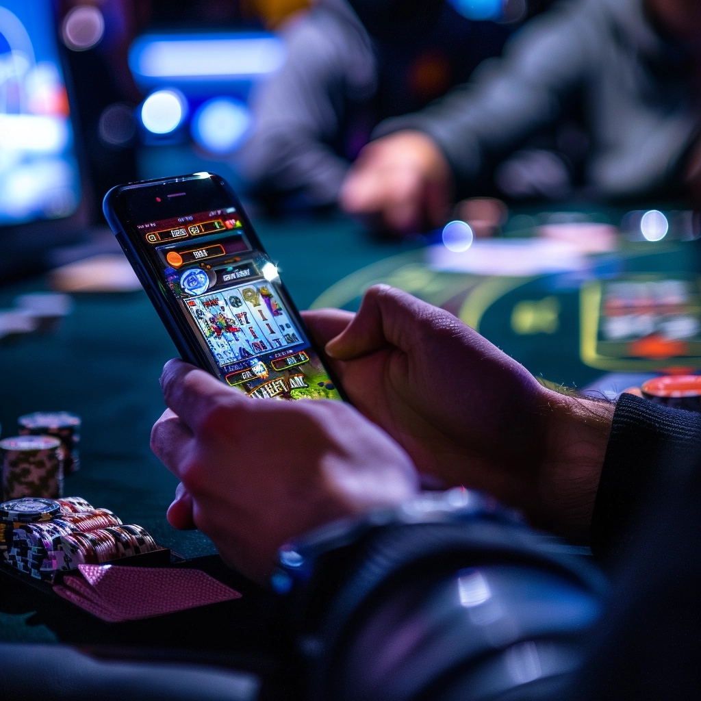 Online gambling platform.