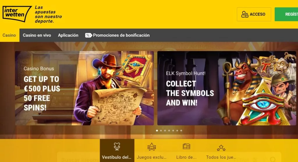 Interwetten Casino Homepages