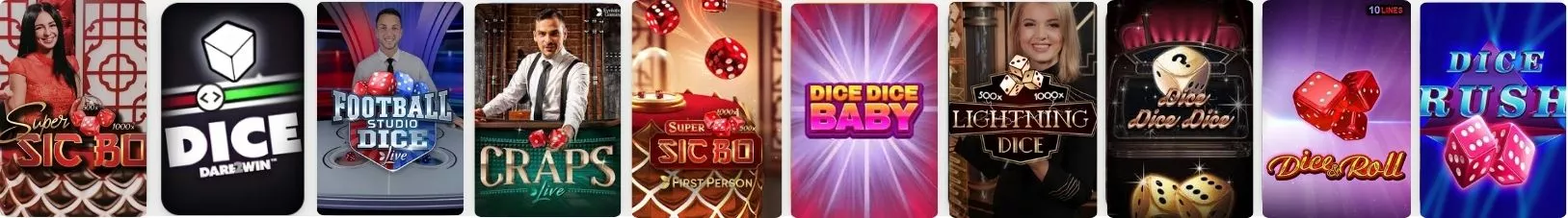 Paf Casino Dice games