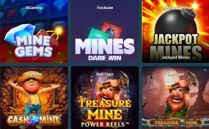 Mines Games MyChance Casino