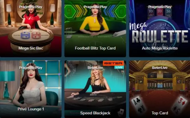 MyChance Casino Live Games