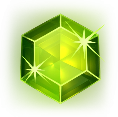 Starbust diamond green